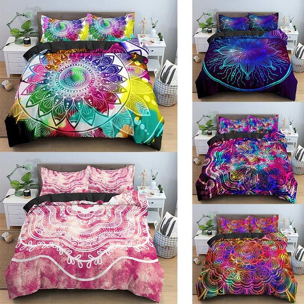 bedding sets 3d colorful mandala flower pattern printed multicolor duvet cover art comforter 2/3pcs
bedding sets 3d colorful mandala flower pattern printed multicolor duvet cover art comforter 2/3pcs