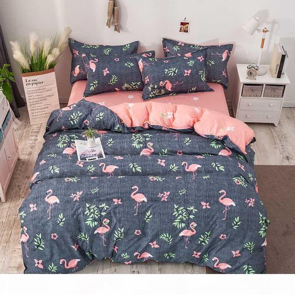 wensd new printed modern flamingo sheet, pillowcase & duvet cover sets soft comfortable bedroom comforter set double single
wensd new printed modern flamingo sheet, pillowcase & duvet cover sets soft comfortable bedroom comforter set double single