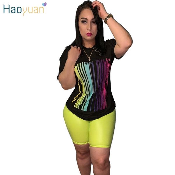 zooeffbb plus size tracksuit women two piece outfits and neon biker shorts sweat suits 2 piece matching sets summer clothes y200822, Gray
zooeffbb plus size tracksuit women two piece outfits and neon biker shorts sweat suits 2 piece matching sets summer clothes y200822, Gray