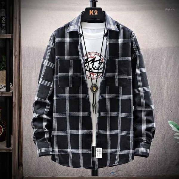 casual men plaid shirt spring autumn cotton shirt men dress shirts fashion long sleeve slim fit chemise homme social male1, White;black
casual men plaid shirt spring autumn cotton shirt men dress shirts fashion long sleeve slim fit chemise homme social male1, White;black