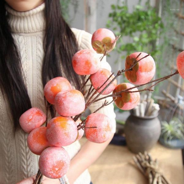 1 pcs persimmon artificial berry simulation fruit cute small fake plant wedding decoration for home party table accessories1
1 pcs persimmon artificial berry simulation fruit cute small fake plant wedding decoration for home party table accessories1