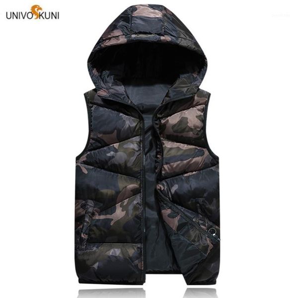 univos kuni 2019 warm vest men new arrival brand autumn winter hooded male camouflage sleeveless big size 4xl q60291, Black;white
univos kuni 2019 warm vest men new arrival brand autumn winter hooded male camouflage sleeveless big size 4xl q60291, Black;white