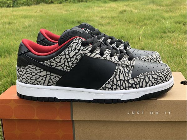 authentic dunk sb low red cement skateboard shoes men women fire red grey white black cement outdoor zapatos sneakers with original box
authentic dunk sb low red cement skateboard shoes men women fire red grey white black cement outdoor zapatos sneakers with original box
