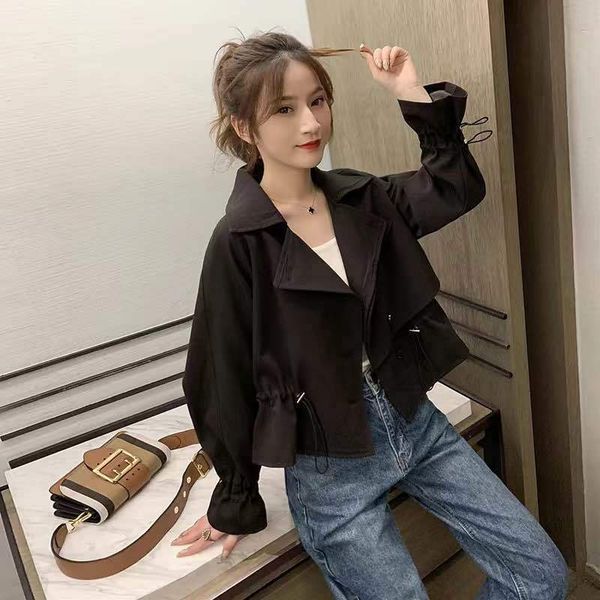 2021 new fashions thin women double button autumn women's jacket windbreak trench coat collection rouv, Black;brown
2021 new fashions thin women double button autumn women's jacket windbreak trench coat collection rouv, Black;brown