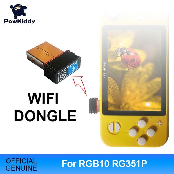 portable game players powkiddy wireless wifi dongle receive suitable for rgb10 rg351p handheld console adapter
portable game players powkiddy wireless wifi dongle receive suitable for rgb10 rg351p handheld console adapter
