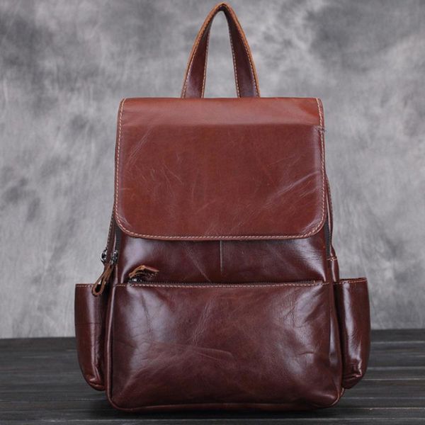 genuine leather rucksack book daypack bag travel casual designer female knapsack luxury oil wax cowhide women vintage backpack
genuine leather rucksack book daypack bag travel casual designer female knapsack luxury oil wax cowhide women vintage backpack