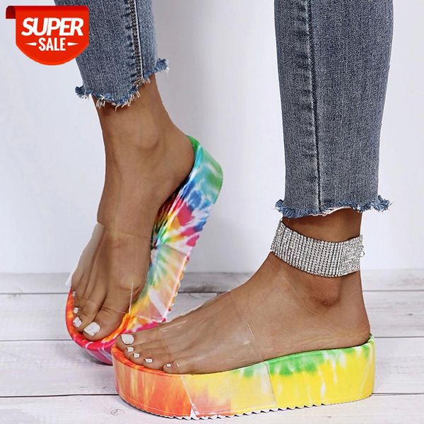 ribetrini ins girl open toe wedges thick bottom outdoor shoes platform mixed color summer women slippers rainbow slippers #ei0d, Black
ribetrini ins girl open toe wedges thick bottom outdoor shoes platform mixed color summer women slippers rainbow slippers #ei0d, Black