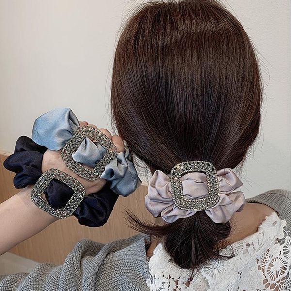 s shine rhinestone women silk scrunchie elastic hair band ponytail holder headband hair rope fashion hairband accessories
s shine rhinestone women silk scrunchie elastic hair band ponytail holder headband hair rope fashion hairband accessories