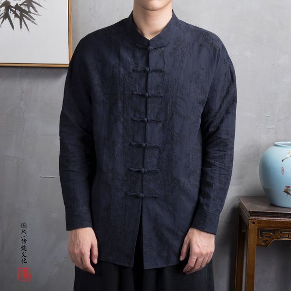 new men's chinese style cotton linen woman long sleeve vintage shirt 2021 fashion male clothing solid color 7wwi, Black
new men's chinese style cotton linen woman long sleeve vintage shirt 2021 fashion male clothing solid color 7wwi, Black