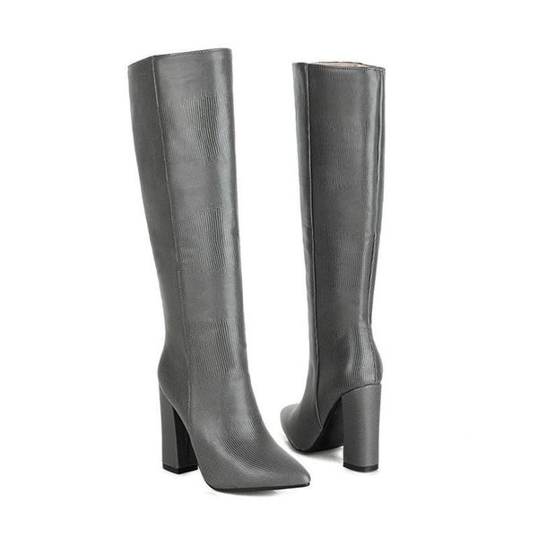 boots women knee high pointed toe leather autumn winter western chunky heel elegant long ladies shoe, Black
boots women knee high pointed toe leather autumn winter western chunky heel elegant long ladies shoe, Black