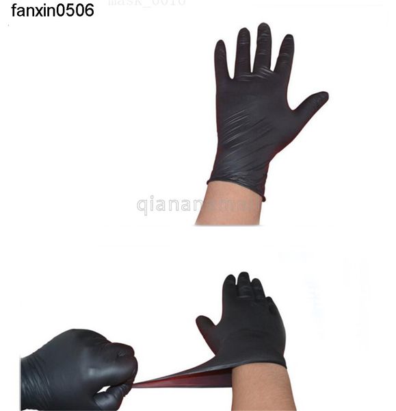 feel pvc disposable 100pcs protective transparent gloves smooth medium 200pc rkt2