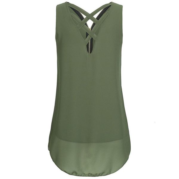 women tank casual solid loose sleeveless tank cross back hem layed zipper v-neck t shirts roupas feminina, White
women tank casual solid loose sleeveless tank cross back hem layed zipper v-neck t shirts roupas feminina, White