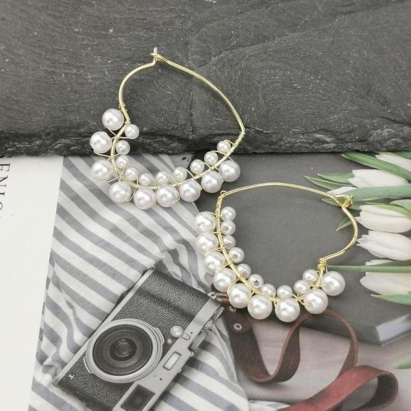 imitation pearl heart hoop earrings for women fashion copper charm earrings hoops jewelry handmade accessories gift ukmoc, Golden;silver
imitation pearl heart hoop earrings for women fashion copper charm earrings hoops jewelry handmade accessories gift ukmoc, Golden;silver