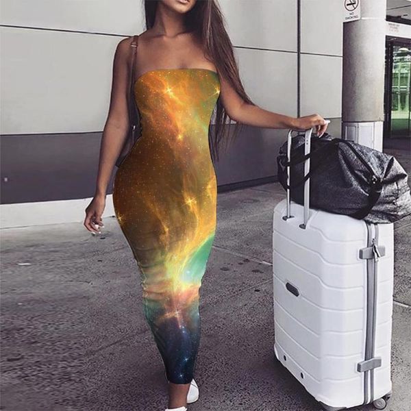 kyku brand galaxy dress women space sundress universe ladies dresses colorful sleeveless womens clothing casual ladies wrap, Black;gray 
kyku brand galaxy dress women space sundress universe ladies dresses colorful sleeveless womens clothing casual ladies wrap, Black;gray