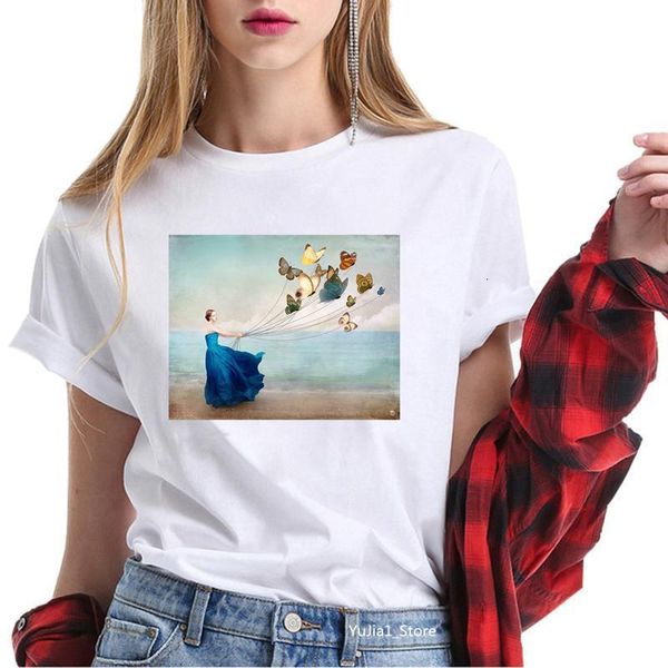 women clothes 2020 funny surreal art print tee shirt femme vintage t shirt summer short sleeve female t-shirt custom tshirt, White
women clothes 2020 funny surreal art print tee shirt femme vintage t shirt summer short sleeve female t-shirt custom tshirt, White