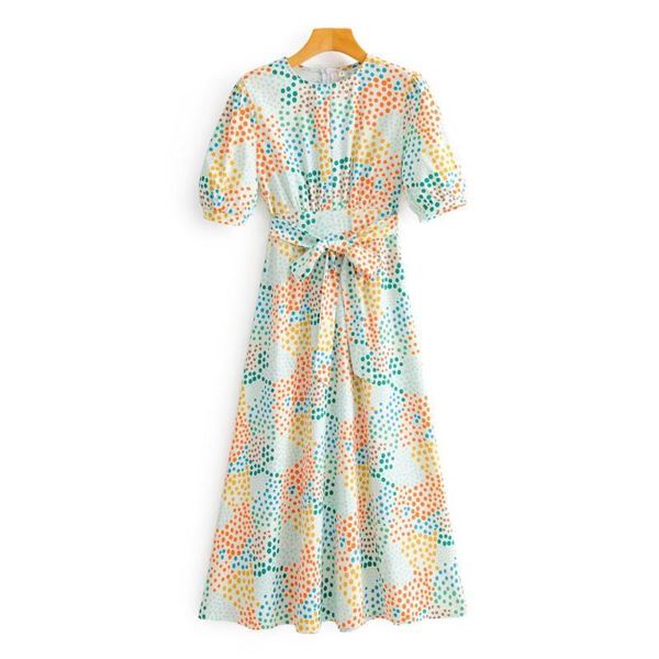 women vintage round neck color dot print long kimono pleated dress female short sleeve sashes chic brand kg-965, Black;gray
women vintage round neck color dot print long kimono pleated dress female short sleeve sashes chic brand kg-965, Black;gray