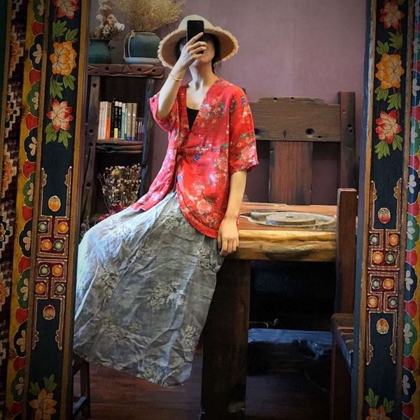 2020 luoguni ramie digital printing loose cardigan 1626, White
2020 luoguni ramie digital printing loose cardigan 1626, White