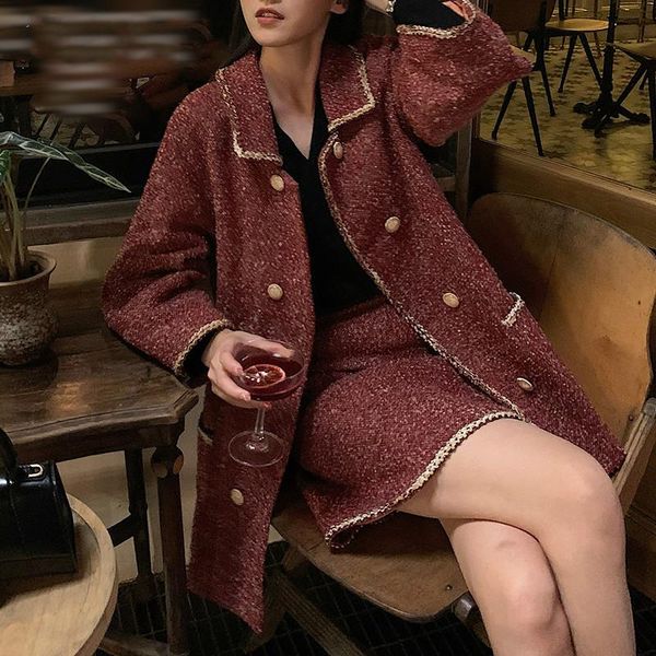 women's tracksuits casual loose two piece set for women lapel long sleeve coat high waist mini skirts tweed sets female 2021 v996, Gray
women's tracksuits casual loose two piece set for women lapel long sleeve coat high waist mini skirts tweed sets female 2021 v996, Gray
