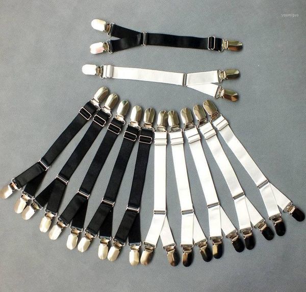 4 bride leg garter adjustable metal duckbill clip buckle garters y type elastic leg garter straps belt clips for thigh stockings1, Black;white
4 bride leg garter adjustable metal duckbill clip buckle garters y type elastic leg garter straps belt clips for thigh stockings1, Black;white