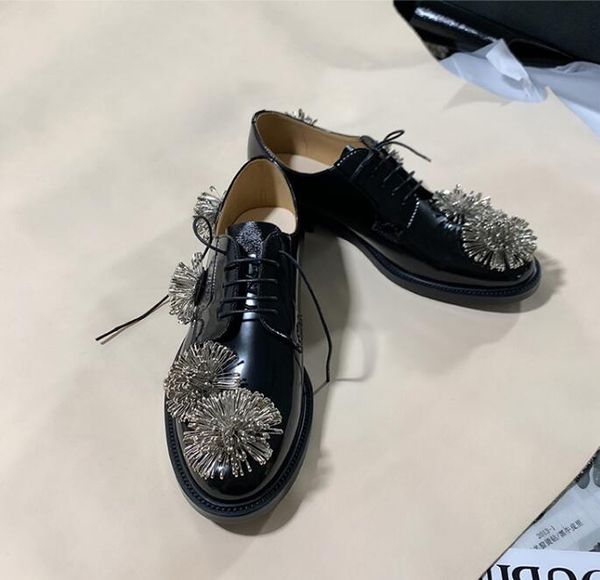designer pin flower black leather shoes women loafers flat runway casual shoes fancy retro flat single boots ladies derby shoes
designer pin flower black leather shoes women loafers flat runway casual shoes fancy retro flat single boots ladies derby shoes