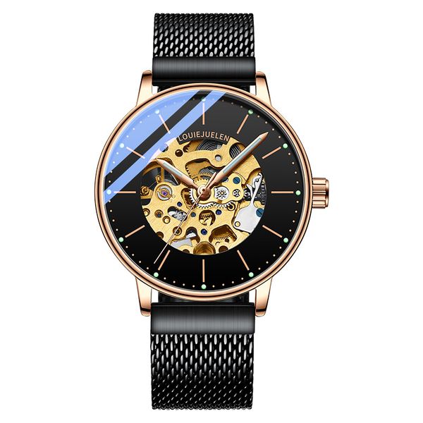 men watches 5125 automatic mechanical movement watch 42mm reloj high-end business stainless steel strap luminous waterproof wristwatch, Slivery;brown
men watches 5125 automatic mechanical movement watch 42mm reloj high-end business stainless steel strap luminous waterproof wristwatch, Slivery;brown