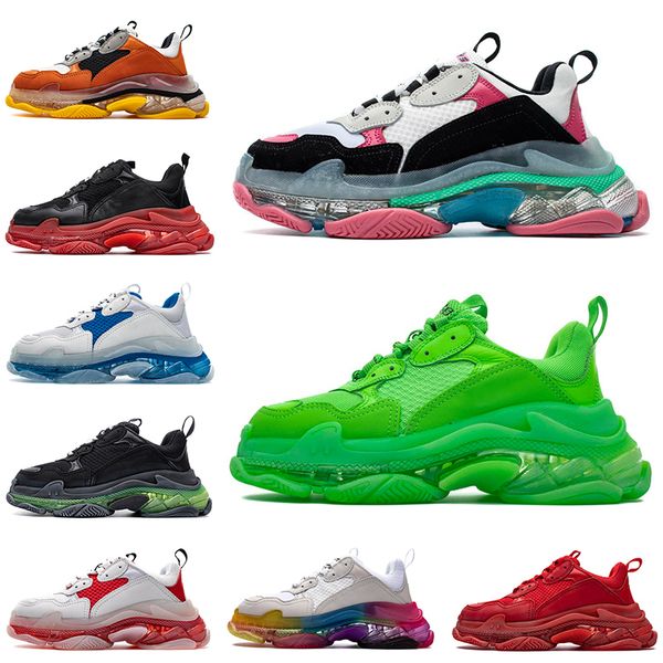2021 fashion paris 17fw triple s crystal bottoms mens women casual shoes black white green rainbow luxury platform designer shoes trainers
2021 fashion paris 17fw triple s crystal bottoms mens women casual shoes black white green rainbow luxury platform designer shoes trainers