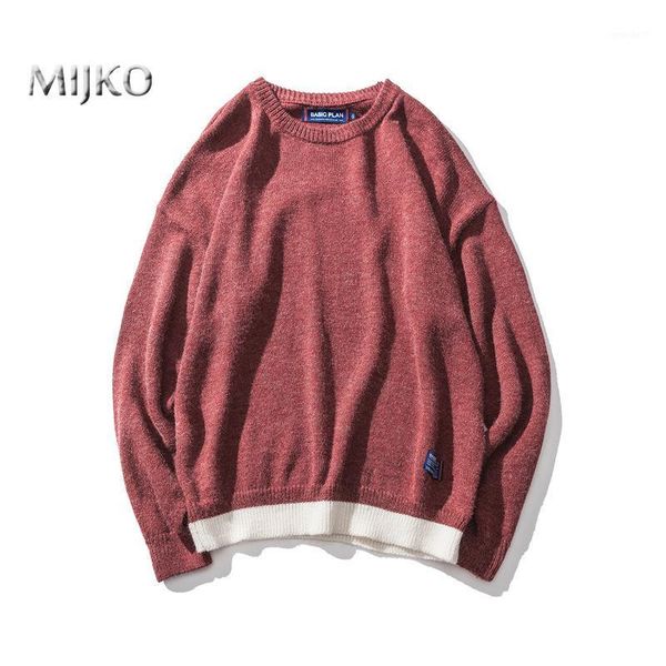 men's sweaters mijko 2021 men fashion casual o-neck slim cotton knit quality mens pullovers brand clothing plus size -2xl1, White;black
men's sweaters mijko 2021 men fashion casual o-neck slim cotton knit quality mens pullovers brand clothing plus size -2xl1, White;black