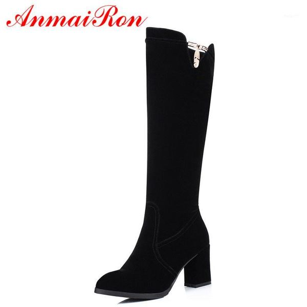 boots anmairon arrival women shoes knee-high big size black color winter warm square heel round toe women1
boots anmairon arrival women shoes knee-high big size black color winter warm square heel round toe women1