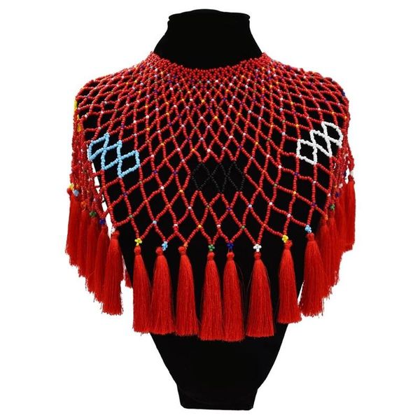 chokers bohemian ethnic five-color tassel pearl shawl collar necklace color beaded ladies for women jewelry 2021, Golden;silver
chokers bohemian ethnic five-color tassel pearl shawl collar necklace color beaded ladies for women jewelry 2021, Golden;silver