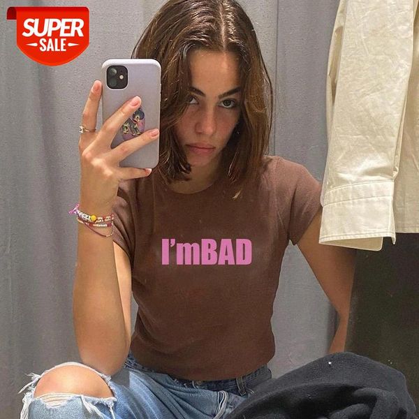 letter print brown short sleeve tshirt women casual summer y2k basic t-shirt streetwear fashion tee shirts camisetas mujer #8r0h, White
letter print brown short sleeve tshirt women casual summer y2k basic t-shirt streetwear fashion tee shirts camisetas mujer #8r0h, White