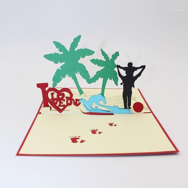 1pc diy 3d handmade paper cuttings father's day greeting card father's birthday party gifts day decorations1
1pc diy 3d handmade paper cuttings father's day greeting card father's birthday party gifts day decorations1