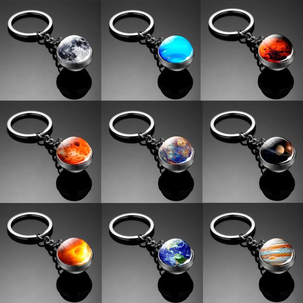 selling colorful the eight planets pendant glass ball keychain galaxy jewelry for wholesale, Silver
selling colorful the eight planets pendant glass ball keychain galaxy jewelry for wholesale, Silver