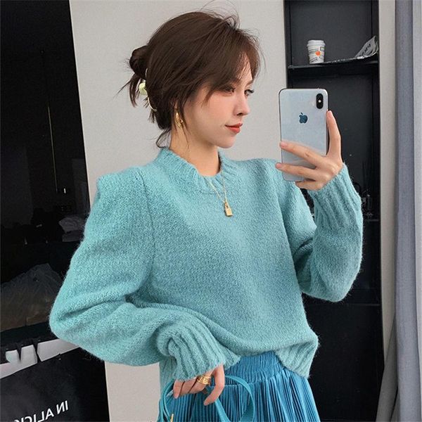 women 2021 new autumn winter o-neck pullover bottoming female long-sleeved thick warm ladies knitted sweater w613, White;black
women 2021 new autumn winter o-neck pullover bottoming female long-sleeved thick warm ladies knitted sweater w613, White;black