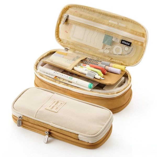 high-end canvas pen case, retractable large-capacity stationery box, student school supplies pencil case, kids learning gifts
high-end canvas pen case, retractable large-capacity stationery box, student school supplies pencil case, kids learning gifts