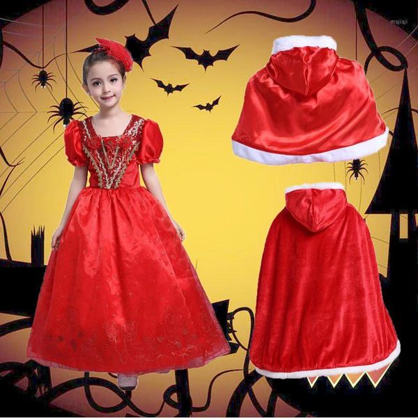theme costume little red riding hood cute children's clothes halloween dress girls printing cosplay performance holiday princess dresse, Black;red
theme costume little red riding hood cute children's clothes halloween dress girls printing cosplay performance holiday princess dresse, Black;red