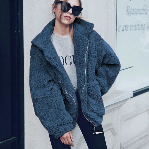s-4xl plus size faux fur bear jacket autumn winter soft zipper bomber jacket oversized fluffy long sleeve coats outerwear 201208, Black
s-4xl plus size faux fur bear jacket autumn winter soft zipper bomber jacket oversized fluffy long sleeve coats outerwear 201208, Black