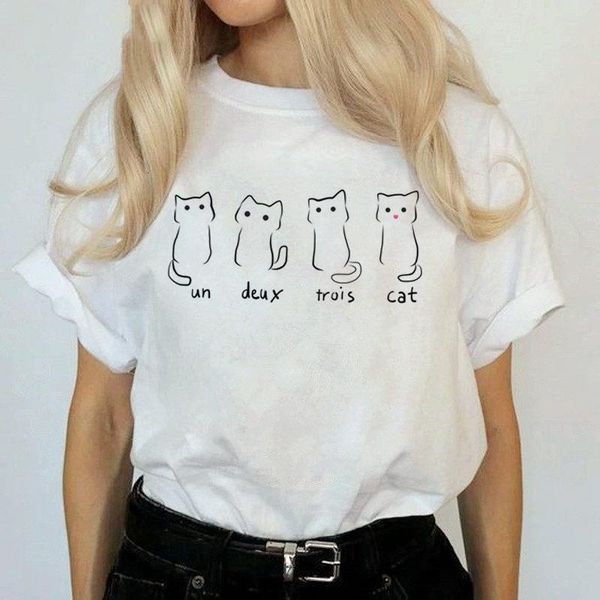cat harajuku kawaii funny cartoon t shirt women ullzang grunge cute 90s graphic fashion tshirt korean styletees female, White
cat harajuku kawaii funny cartoon t shirt women ullzang grunge cute 90s graphic fashion tshirt korean styletees female, White