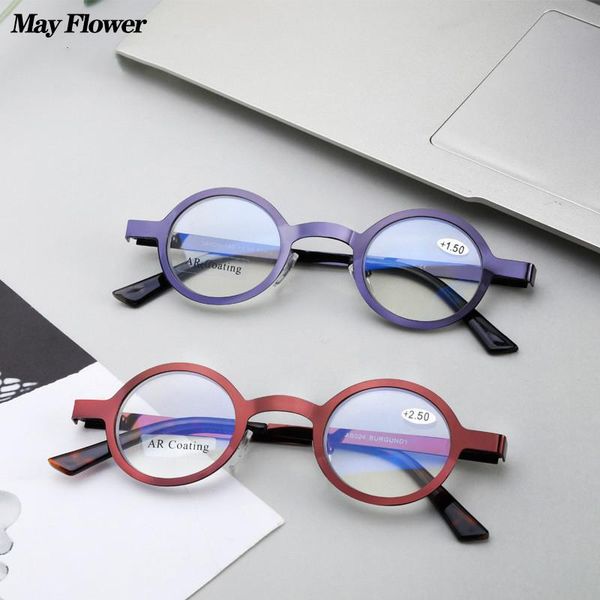 sunglasses may flower small metal round frame reading glasses ladies anti-blue presbyopic eyewear thin farsighted eyeglasses for women +2.5, White;black
sunglasses may flower small metal round frame reading glasses ladies anti-blue presbyopic eyewear thin farsighted eyeglasses for women +2.5, White;black