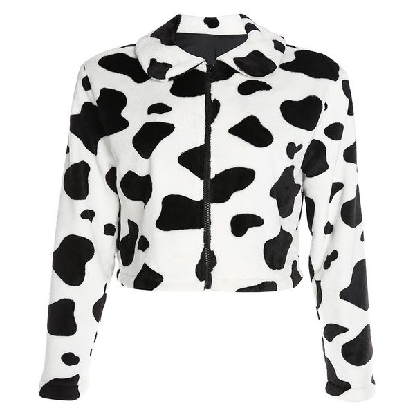 cow print fuzzy casual winter women's wool korean lamb outw eats jacket c3qk, Black;brown
cow print fuzzy casual winter women's wool korean lamb outw eats jacket c3qk, Black;brown