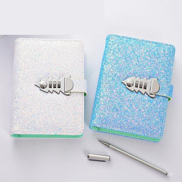 notepads a6 planner binder spiral notebooks and journals password agenda diary with lock note book for school office supplies stationery, Purple;pink
notepads a6 planner binder spiral notebooks and journals password agenda diary with lock note book for school office supplies stationery, Purple;pink