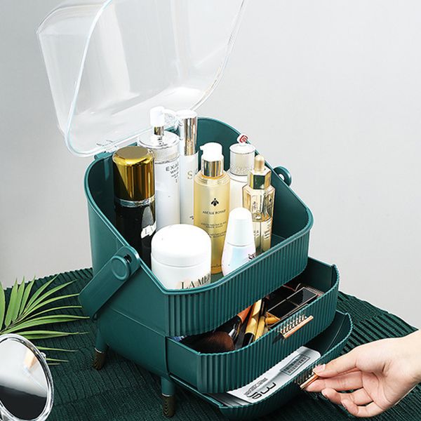acrylic makeup storage portable flip drawer deskcosmetic case jewelry management organizer q1130
acrylic makeup storage portable flip drawer deskcosmetic case jewelry management organizer q1130