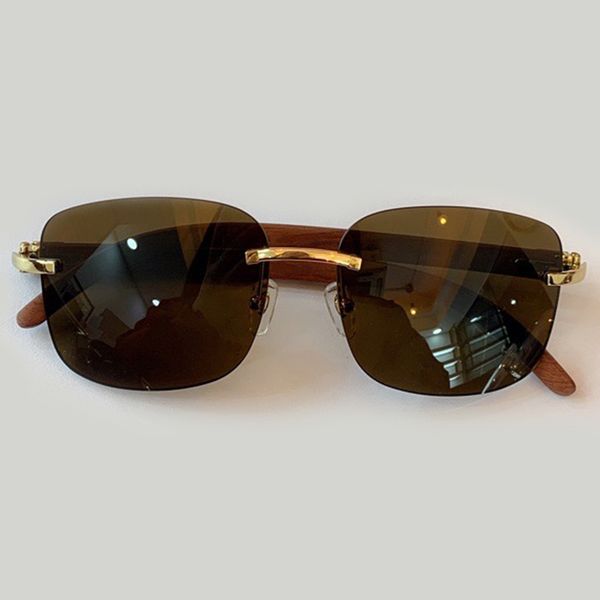 women square of small men without frames fashion wooden leg uv400 sunglasses with spring brand luxury gh7y, White;black
women square of small men without frames fashion wooden leg uv400 sunglasses with spring brand luxury gh7y, White;black