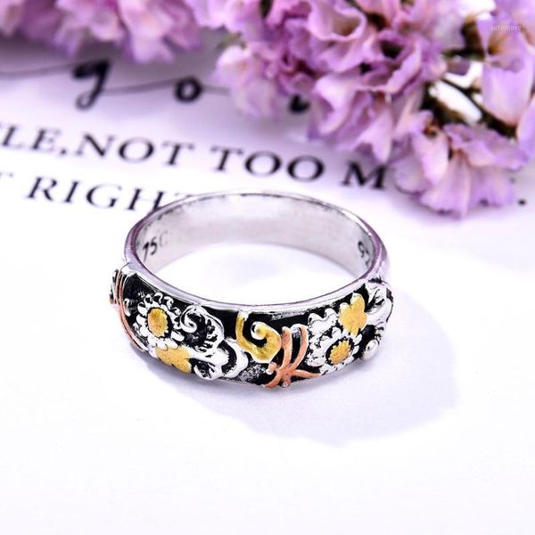 retro classic fashion handmade dragonfly animal small daisy sunflower ring anniversary gift female accessories1, Golden;silver
retro classic fashion handmade dragonfly animal small daisy sunflower ring anniversary gift female accessories1, Golden;silver