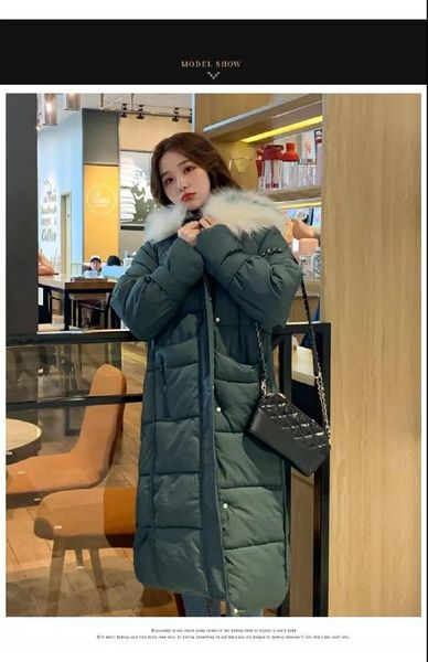 2021 new winter fashion women's clothes heavy female release mid-length korean version on the knee woman jacket t1au, Black
2021 new winter fashion women's clothes heavy female release mid-length korean version on the knee woman jacket t1au, Black