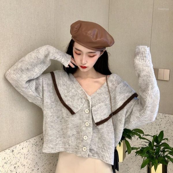 solid casual oversize warm knitted cardigan women 2020 autumn new long sleeve short ruffles knitwear winter women sweater1, White
solid casual oversize warm knitted cardigan women 2020 autumn new long sleeve short ruffles knitwear winter women sweater1, White