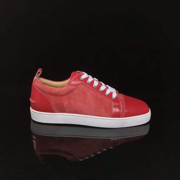 red soles shoes no spikes luxurys designers boots junior red bottom sneaker for men women flat genuine leather suede casual shoe, Black
red soles shoes no spikes luxurys designers boots junior red bottom sneaker for men women flat genuine leather suede casual shoe, Black