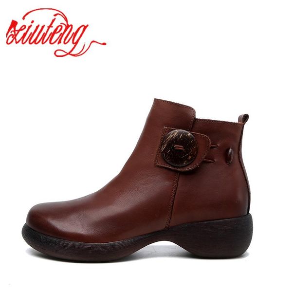 xiuteng 2020 autumn new leather women's shoes fashion british wind boots female first layer cowhide handmade shoes, Black
xiuteng 2020 autumn new leather women's shoes fashion british wind boots female first layer cowhide handmade shoes, Black