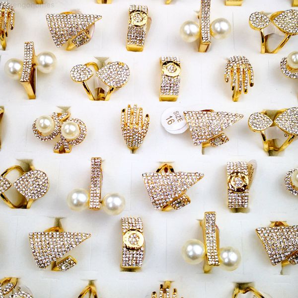 women's mixed styles pearl gold zircon 10factory wholesale rings lots female jewelry lot lr4166, Golden;silver
women's mixed styles pearl gold zircon 10factory wholesale rings lots female jewelry lot lr4166, Golden;silver