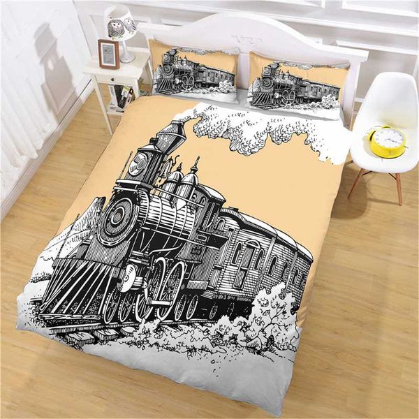 bedding sets train duvet cover microfiber bed pillowcase,steam set,adults kids bedroom decor home
bedding sets train duvet cover microfiber bed pillowcase,steam set,adults kids bedroom decor home