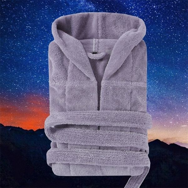 men bathrobe 100% cotton men's robe winter thick lengthened plush shawl bath robe home clothes long sleeved robe coat bridesmaid 201109, Black;brown
men bathrobe 100% cotton men's robe winter thick lengthened plush shawl bath robe home clothes long sleeved robe coat bridesmaid 201109, Black;brown